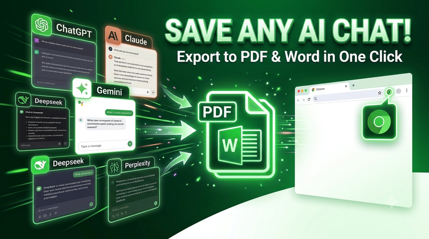 Save AI chats to PDF